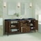 James Martin Vanities 72'' Double Vanity, Mid Century Walnut w/ 3 CM Charcoal Soapstone Quartz Top 485-V72-WLT-3CSP - alternate 2